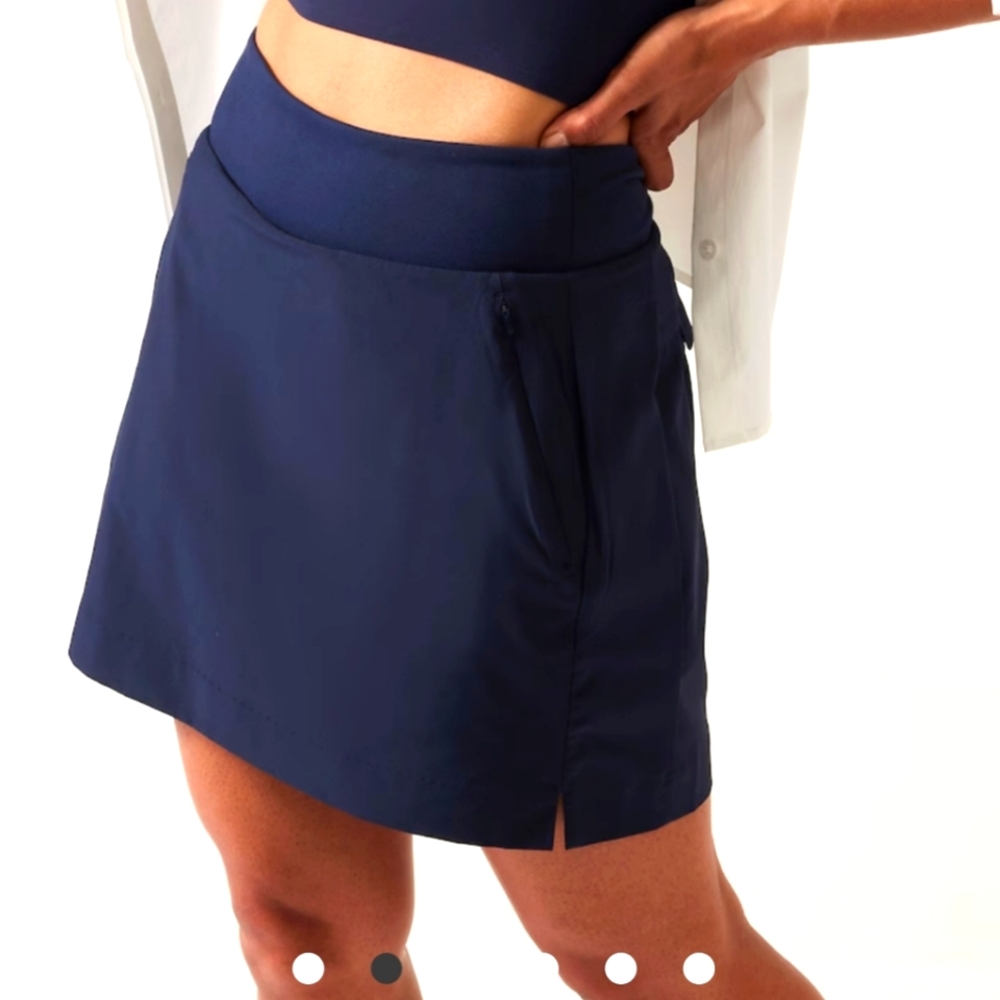 Athleta Soho skort in Navy size 12 NWT. /LULULEMON / Athletic skort/ hiking /